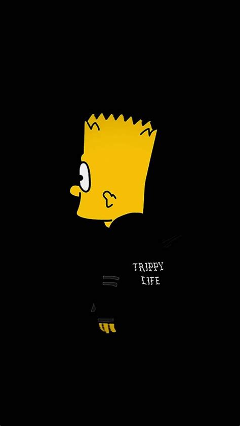 bart in black fit wallpaer.